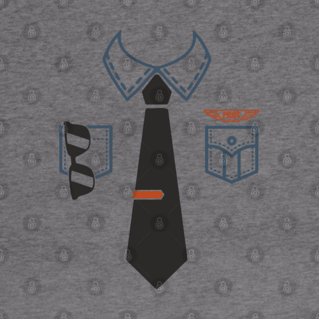 Pilot Shirt Uniform Travel Day Adventure Ready by Anticorporati