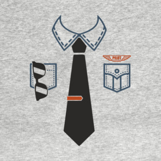 Pilot Shirt Uniform Travel Day Adventure Ready T-Shirt