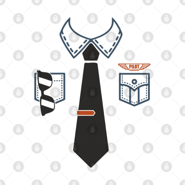 Pilot Shirt Uniform Travel Day Adventure Ready by Anticorporati