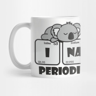 I Nap Periodically Science Chill Nerdy Pun Mug