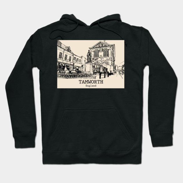 Tamworth – England Hoodie by Lakeric