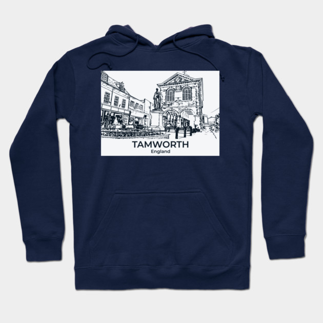 Tamworth – England Hoodie by Lakeric