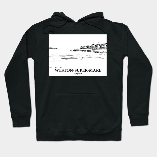 Weston-super-Mare – England Hoodie by Lakeric
