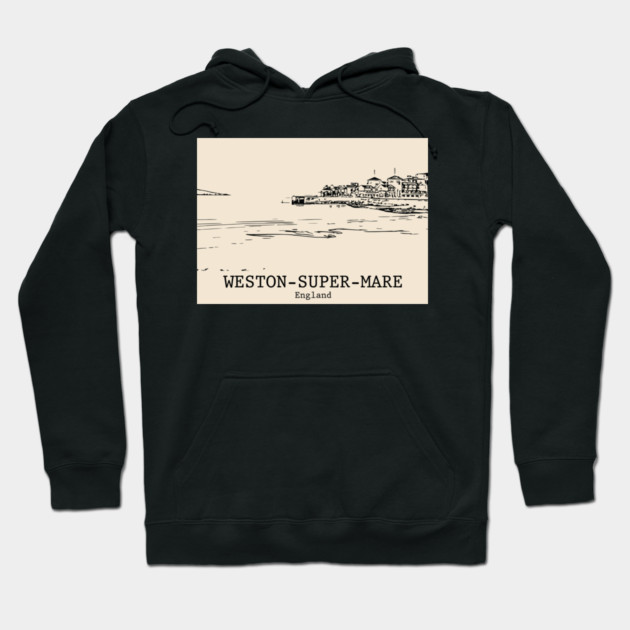 Weston-super-Mare – England Hoodie by Lakeric