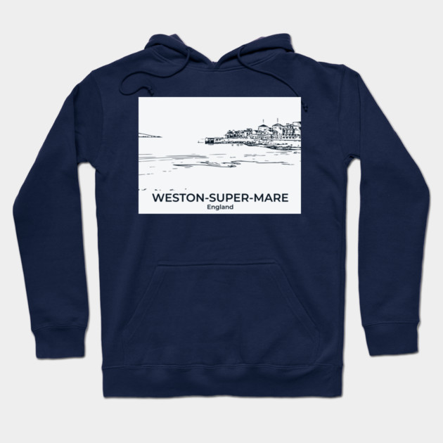 Weston-super-Mare – England Hoodie by Lakeric