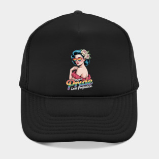 More Pride Less Prejudice Pride Month LGBTQ Hat