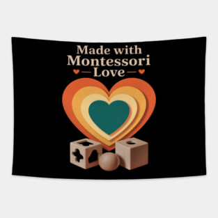 Montessori Mom Pride Child-Led Learning Calm Parenting Life Tapestry