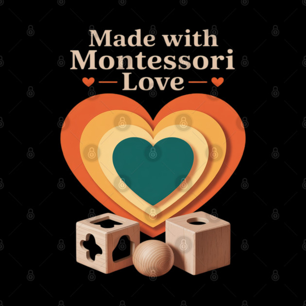 Montessori Mom Pride Child-Led Learning Calm Parenting Life by Ink Lines