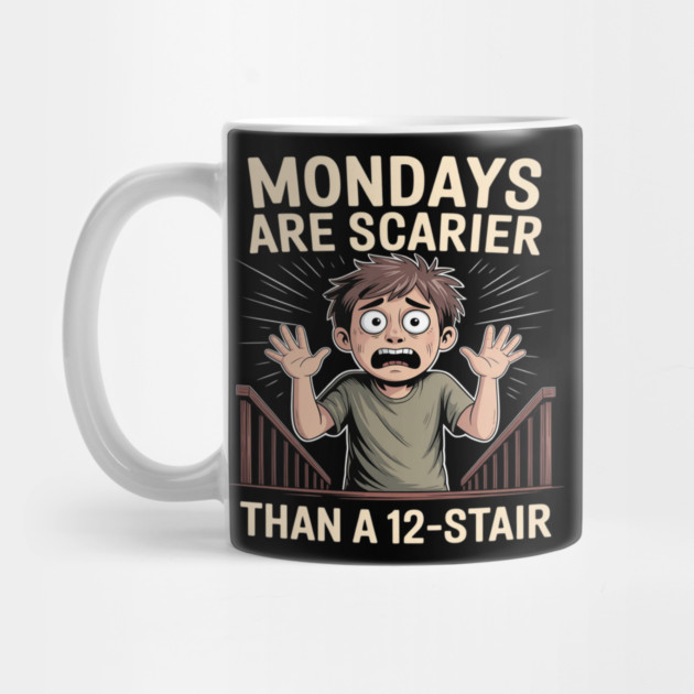 Mondays Are Scarier Than a 12-Stair by Ink Lines
