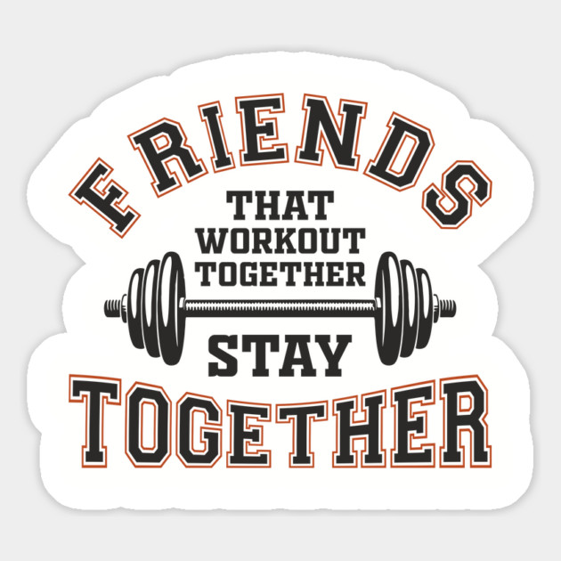 Friends That Workout Together Team Hustle Magnet by Anticorporati