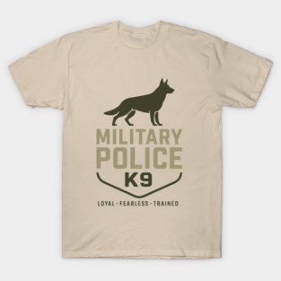 Military Police K9 T-Shirt