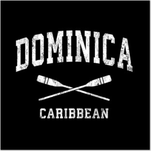 Dominica Nautical Paddles Sports Oars Posters and Art