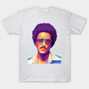 Bruno mars pop art T-Shirt