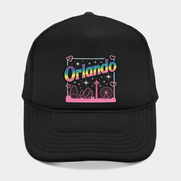 Orlando Florida Rainbow Amusement Park by Ink Lines