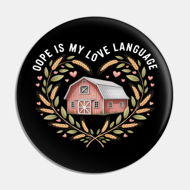 Ope Midwestern Culture Politeness Friendly Pin by Ink Lines