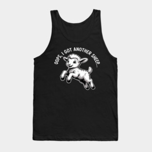 Oops I Got Another Sheep Tank Top
