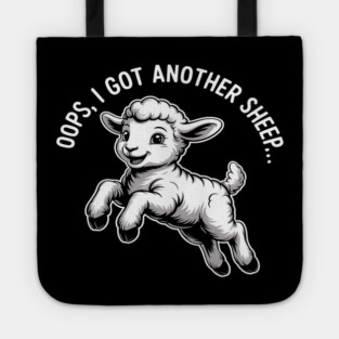 Oops I Got Another Sheep Tote