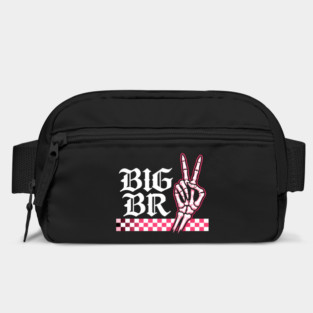 Big Br Skeleton Hand Peace Sign Emo Aesthetic Bag