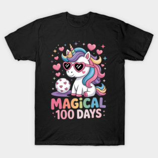 100th Day of School 100 Days Unicorn Teacher T-Shirt