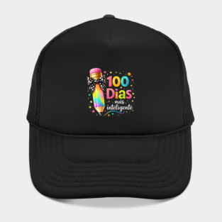 100 Dias Más Inteligente Spanish Teacher Gift Hat