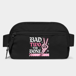 Bad Two The Bone Skeleton Hand Funny Bag