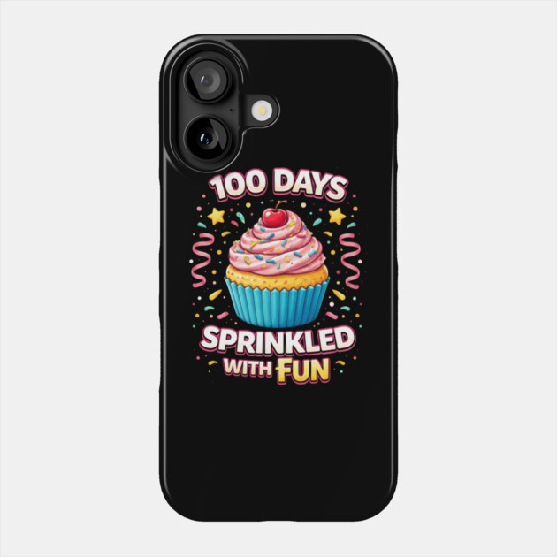 100 Days Sprinkled With Fun Teacher Celebration Phone Case by ArtistTee ⭐⭐⭐⭐⭐