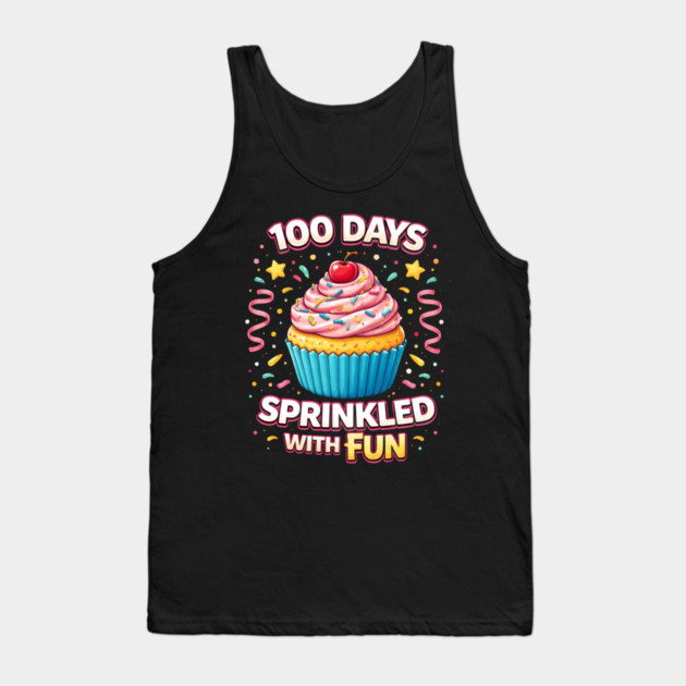 100 Days Sprinkled With Fun Teacher Celebration Tank Top by ArtistTee ⭐⭐⭐⭐⭐