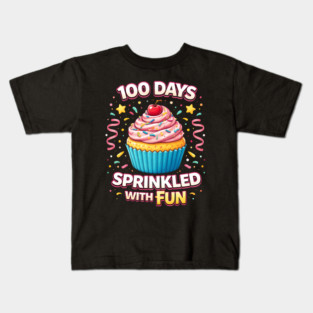 100 Days Sprinkled With Fun Teacher Celebration Kids T-Shirt