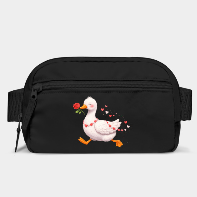 Valentine Duck With Rose Romantic Love Gift by ArtistTee ⭐⭐⭐⭐⭐