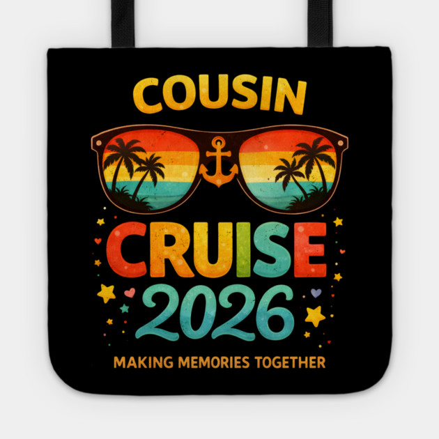 Cousin Cruise 2026 Making Memories Together Family Vacation Tote by ArtistTee ⭐⭐⭐⭐⭐