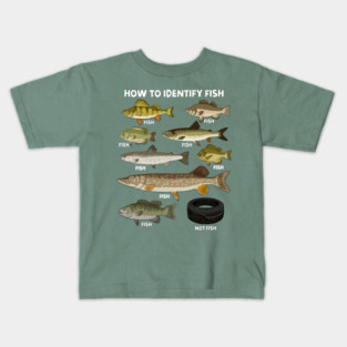 How to Indetify Fish Kids T-Shirt