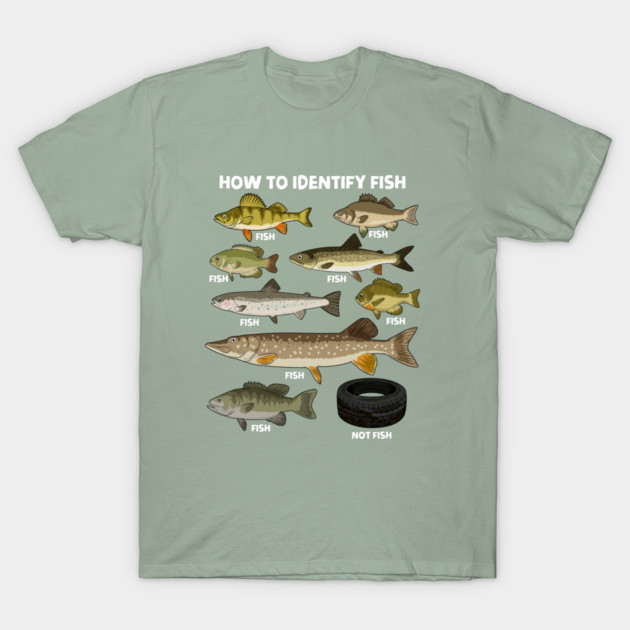 How to Indetify Fish T-Shirt by GoshWow®