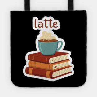 Leather-Bound Books & Lattes Tote