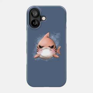 Grumpy Tiger Shark Phone Case