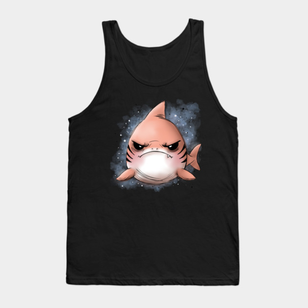 Grumpy Tiger Shark Tank Top by H. R. Sinclair
