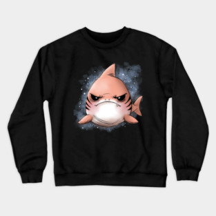 Grumpy Tiger Shark Crewneck Sweatshirt