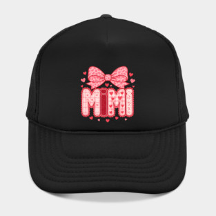 Mimi Cute Bow Grandma Design Hat