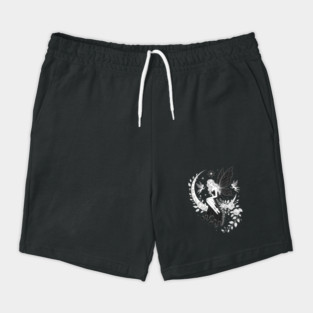 Fairy Crescent Moon Grunge Cottagecore Fairycore Naturecore Shorts
