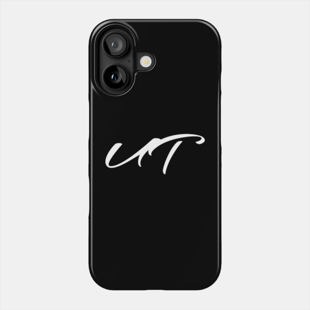 Unnecessary Things - Cursive VI Phone Case by Lou Johnson