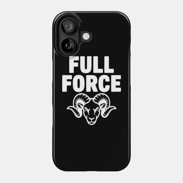Full Force Phone Case by Frank Ring