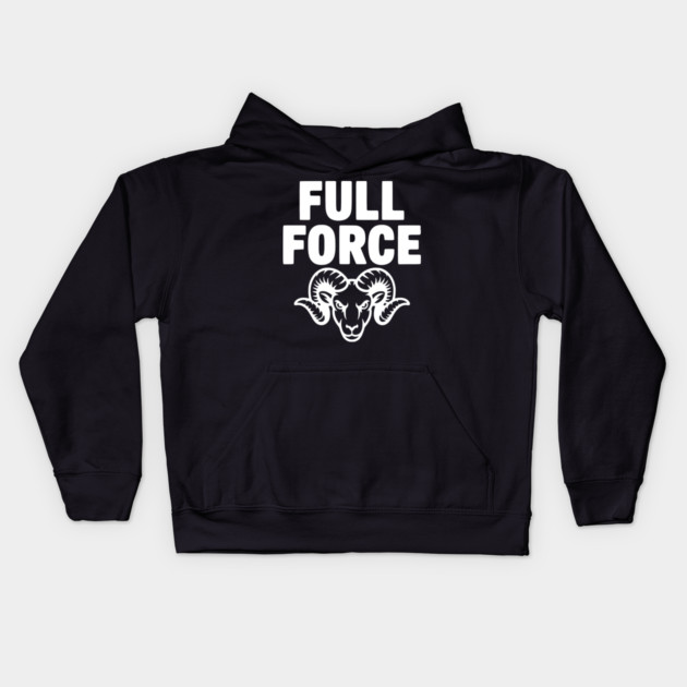 Full Force Kids Hoodie by Frank Ring