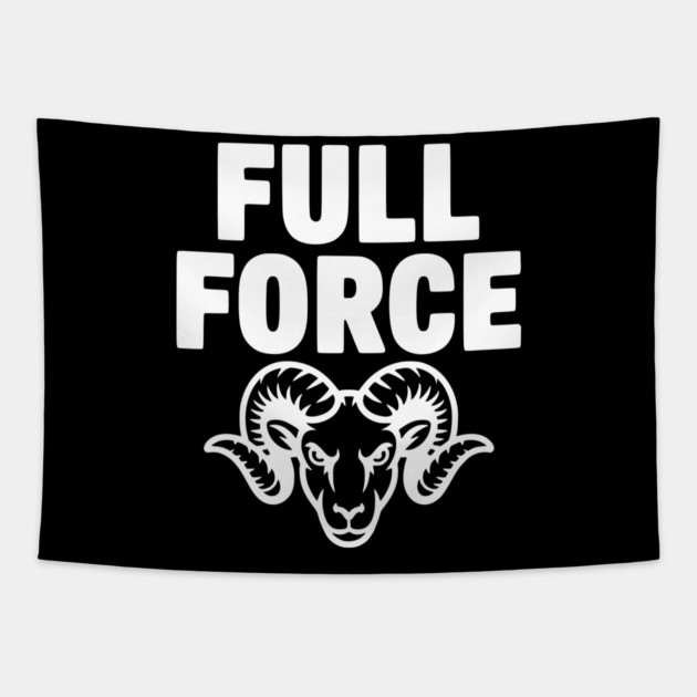 Full Force Tapestry by Frank Ring
