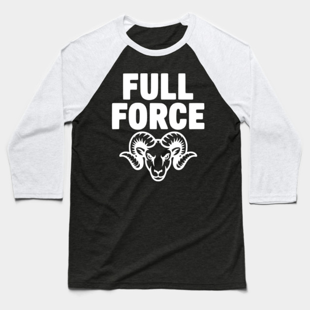 Full Force Baseball T-Shirt by Frank Ring