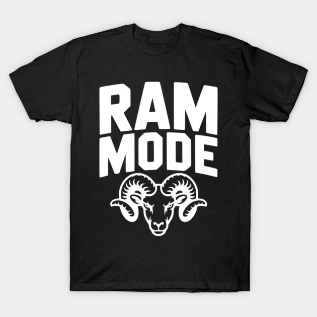 Ram Mode T-Shirt by Frank Ring