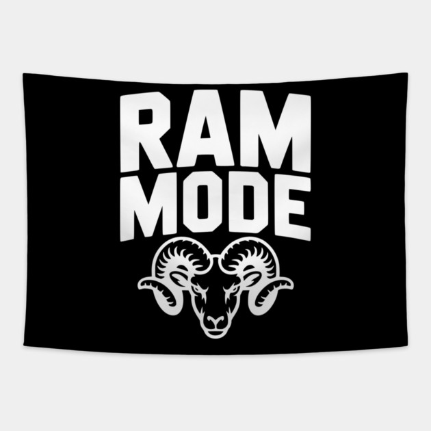 Ram Mode Tapestry by Frank Ring