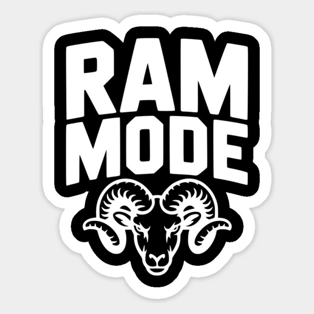 Ram Mode Magnet by Frank Ring