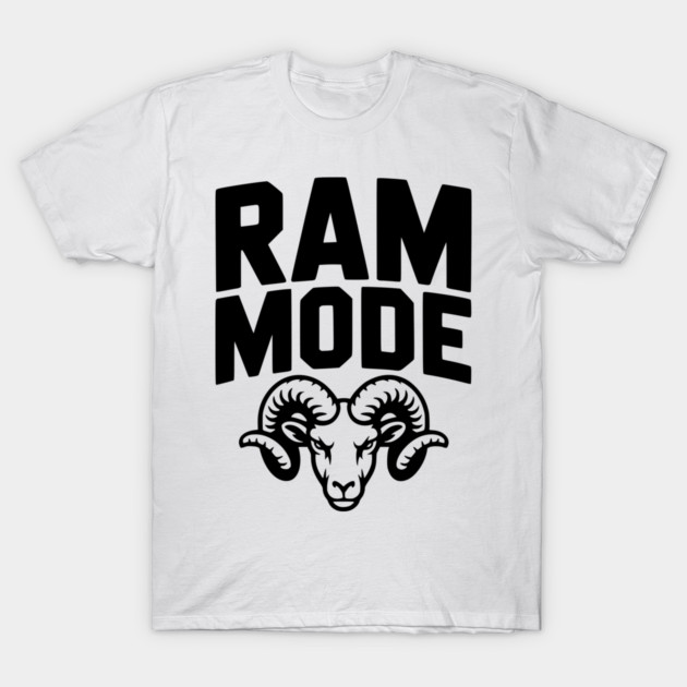 Ram Mode T-Shirt by Frank Ring