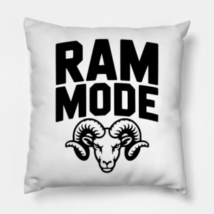 Ram Mode Pillow