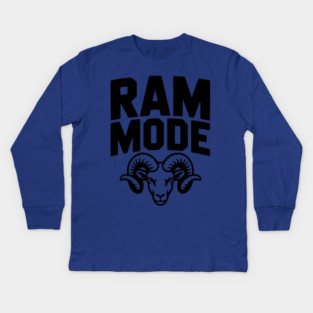 Ram Mode Kids Long Sleeve T-Shirt