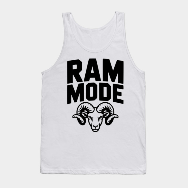 Ram Mode Tank Top by Frank Ring